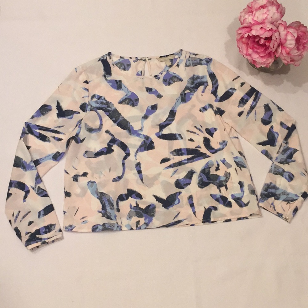 NWT Banana Republic multi colored loose fit top